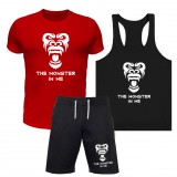 The monster in me szett: 1db póló+1db trikó+1db rövidnadrág