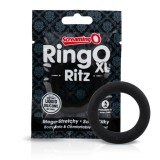 The Screaming O Screaming O Ritz XL - szilikon péniszgyűrű (fekete)
