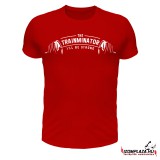 The Trainminator póló (piros)