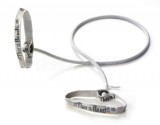 Thera-band erősítő gumikötél flexibilis fogantyúval 1,4 m, speciálisan erős-ezüst sc-11384