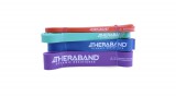 TheraBand - Dynamic Resistance Powerband, teljes csomag (4 db-os, narancssárga, zöld, kék és lila)