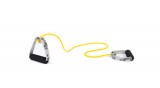 TheraBand Erősítő gumikötél szivacsos fogantyúval 1,4 m, gyenge, sárga
