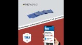 TheraBand erősítő gumiszalag 150 cm, extra erős, kék + gumiszalagos edzésprogram középhaladóknak és haladóknak (digitális)