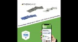 TheraBand erősítő gumiszalag 150 cm (kék, fekete és ezüst) + gumiszalagos edzésprogram nőknek (digitális)