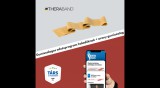 TheraBand erősítő gumiszalag 150 cm, legerősebb, arany + gumiszalagos edzésprogram középhaladóknak és haladóknak (digitális)