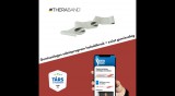 TheraBand erősítő gumiszalag 150 cm, speciálisan erős, ezüst + gumiszalagos edzésprogram középhaladóknak és haladóknak (digitális)