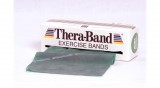 TheraBand Erősítő gumiszalag gurigában 5,5 m, erős, zöld