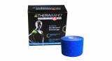 TheraBand kineziológiai tape 5 cm x 5 m, kék, kék mintával, 6 db-os csomagolásban