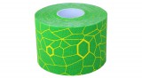 TheraBand kineziológiai tape 5 cm x 5 m, zöld, sárga mintával