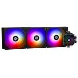Thermalright Aqua Elite 360 V3 ARGB Univerzális AiO CPU Vízhűtő - Fekete (AQUA ELITE 360 BLACK ARGB V3)