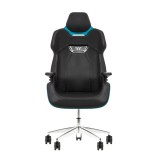 Thermaltake Argent E700 gaming szék fekete-kék (GGC-ARG-BLLFDL-01) (GGC-ARG-BLLFDL-01) - Gamer Szék