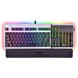 Thermaltake argent k5 rgb usb angol (us) gaming (cherry mx blue) billenty&#369;zet fekete gkb-kb5-blsrus-01