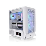 Thermaltake Ceres 330 TG ARGB Snow (táp nélküli, E-ATX, ablakos, Mid Tower, fehér)