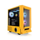 Thermaltake Ceres 350 MX Bumblebee (táp nélküli, E-ATX, ablakos, Mid Tower, sárga)