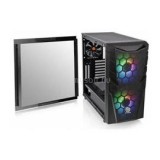 Thermaltake Commander C32 TG ARGB Fekete ablakos (Táp nélküli) ATX ház (CA-1N3-00M1WN-00)