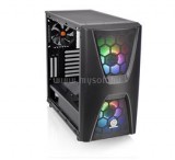 Thermaltake Commander C34 TG ARGB Fekete ablakos (Táp nélküli) ATX ház (CA-1N5-00M1WN-00)
