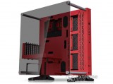 Thermaltake Core P3 Tempered Glass Red Edition táp nélküli ATX számítógépház, piros