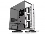 Thermaltake Core P3 Tempered Glass Snow Edition táp nélküli ablakos ATX számítógépház, fehér