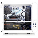 Thermaltake Core V1 Snow Edition táp nélküli Mini-ITX számítógépház fehér (CA-1B8-00S6WN-01)