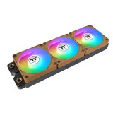 Thermaltake CT140 EX Reverse 140mm PWM ARGB Rendszerhűtő ventilátor 3db - Barna (CL-F228-PL14GS-A)