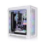 Thermaltake CTE C700 TG ARGB Snow (táp nélküli, E-ATX, ablakos, Mid Tower, fehér)