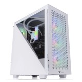 Thermaltake Divider 300 TG Air Snow Tempered Glass White CA-1S2-00M6WN-02