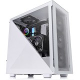 Thermaltake Divider 300 TG Snow táp nélküli ATX számítógépház fehér (CA-1S2-00M6WN-00)
