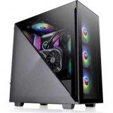 Thermaltake Divider 500 TG ARGB táp nélküli ablakos ATX számítógépház fekete CA-1T4-00M1WN-01