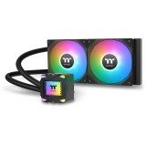Thermaltake LA240 ARGB Alaplap Folyadékhűtés készlet 12 cm Fekete 1 db