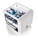Thermaltake PC case Core V1 MiniITX Window - Snow Edition