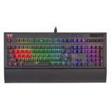 Thermaltake Premium X1 Mechanikus Billenytűzet (Cherry MX Blue) USB, US (fekete) (KB-TPX-BLBRUS-01)