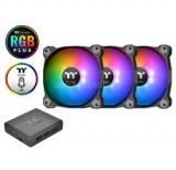 Thermaltake Pure Plus 14 RGB 3-pack ház hűtőventilátor (CL-F064-PL14SW-A)
