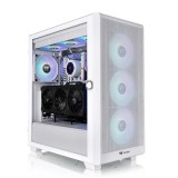 Thermaltake S250 ARGB Tempered Glass Snow White CA-1Y6-00M6WN-00