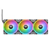 Thermaltake SWAFAN EX12 RGB PC Cooling Fan TT Premium Edition (3-Fan Pack) CL-F143-PL12SW-A