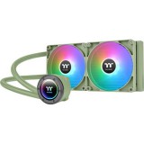 Thermaltake th280 v2 argb sync all-in-one matcha green edition processzor vízh&#369;t&#337; zöld cl-w375-pl14mg-a