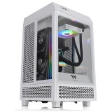 Thermaltake The Tower 100 Snow Mini Tempered Glass White CA-1R3-00S6WN-00