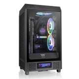 Thermaltake The Tower 200 Mini Chassis Tempered Glass Black CA-1X9-00S1WN-00