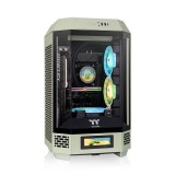Thermaltake The Tower 250 Mini Tower Chassis Tempered Glass Matcha Green CA-1Z9-00SEWN-00