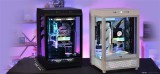 Thermaltake The Tower 500 Snow Mid Tower Chassis Tempered Glass White CA-1X1-00M6WN-00