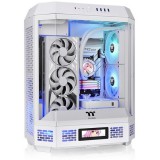Thermaltake The Tower 600 Midi Torony Számítógépház + 2db 140mm ventilátor - Fehér (CA-1Z1-00M6WN-00)