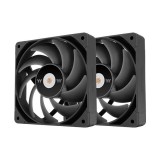 Thermaltake ToughFan 14 Pro High Static Pressure PC Cooling Fan (2-Fan Pack) CL-F160-PL14BL-A