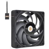Thermaltake Toughfan EX14 Pro 140mm PWM Rendszerhűtő - Fekete (CL-F172-PL14BL-A)