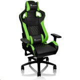 Thermaltake Ttesports GT Fit 100 gaming szék fekete-zöld (GC-GTF-BGMFDL-01) (GC-GTF-BGMFDL-01) - Gamer Szék
