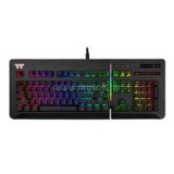 Thermaltake Ttesports Level 20 RGB Mechanikus Billentyűzet (Cherry MX Blue) USB, US (fekete) (KB-LVT-BLBRUS-01)
