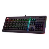 Thermaltake Ttesports Level 20 RGB Mechanikus Billentyűzet (Green Switch) USB, US (fekete) (KB-LVT-RGBRUS-01)