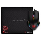 Thermaltake Ttesports Talon Elite USB fekete gamer egér + egérpad (MO-TER-WDOTBK-01)