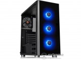 Thermaltake V200 Tempered Glass RGB Edition táp nélküli ablakos ATX számítógépház, fekete