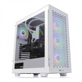 Thermaltake V350 TG ARGB Air Snow Tempered Glass White CA-1S3-00M6WN-03