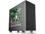 Thermaltake Versa H18 ablakos (Táp nélküli) mATX ház, fekete