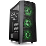 Thermaltake Versa J24 Tempered Glass RGB Edition táp nélküli ablakos ATX számítógépház fekete (CA-1L7-00M1WN-01)
